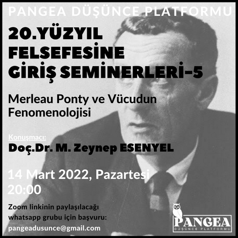 Read more about the article MERLEAU PONTY ve VÜCUDUN FENOMENOLOJİSİ – Doç. Dr. ZEYNEP ESENYEL
